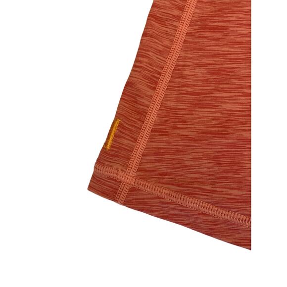 Lucy Tank Top Razor Back Women's Size S Orange And White - EUC - Picture 4 of 6